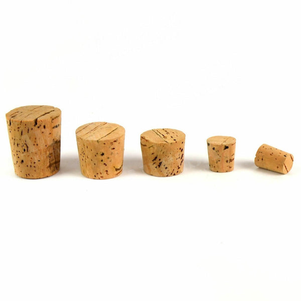 Bouchons de liège allemands vintage Bouchons de cantine pour bouteilles rondes coniques Bushcraft