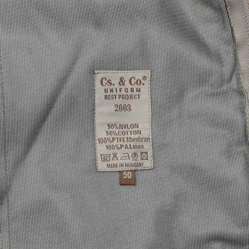 Veste de pluie originale de l'armée hongroise, camouflage de combat, imperméable, à capuche, pour le désert