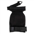 Genouillères tactiques AltaCONTOUR, capuchon long, forme ergonomique, AltaLok, noir