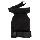 Genouillères tactiques AltaCONTOUR, capuchon long, forme ergonomique, AltaLok, noir