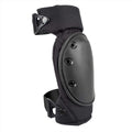 Genouillères tactiques AltaCONTOUR, capuchon long, forme ergonomique, AltaLok, noir