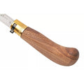 Couteau de taille pliant Antonini Old Bear 9,5 cm en acier inoxydable manche en noyer