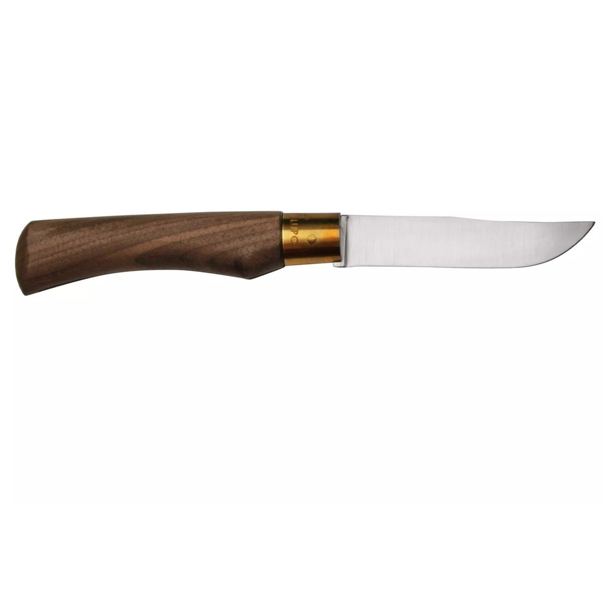 Couteau de poche Antonini Old Bear, lame en acier inoxydable de 10cm, manche en bois de noyer
