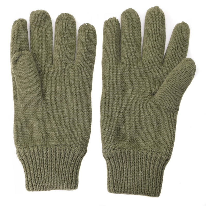 Gants Mil-Tec pour hommes, doublure chaude tricotée THINSULATE™, olive OD, équipement tactique d'hiver