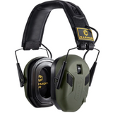 EARMOR M300X Protection auditive électronique 24 dB NRR travail extérieur feuillage vert