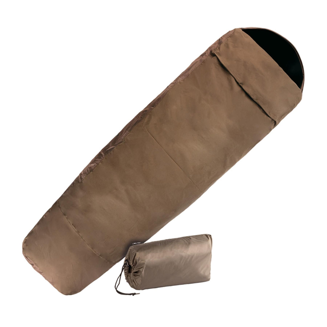 MIL-TEC Sac de couchage imperméable et respirant Housse stratifiée 3 couches Coyote