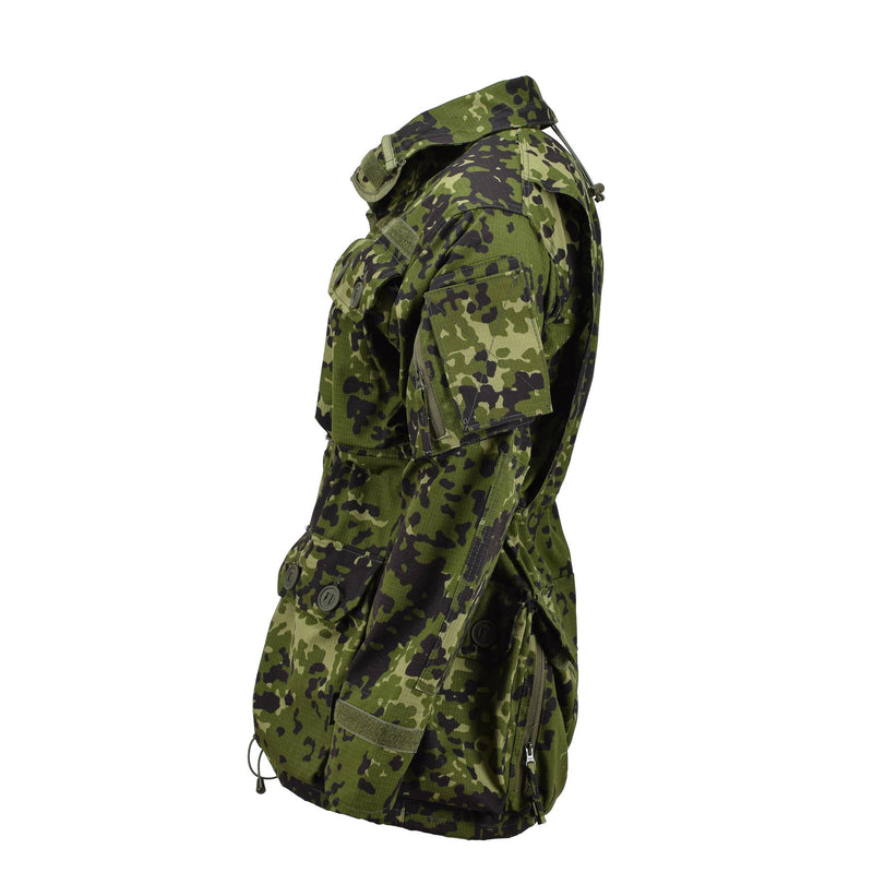 Veste de style militaire danoise de marque TACGEAR, ripstop, camouflage commando M84