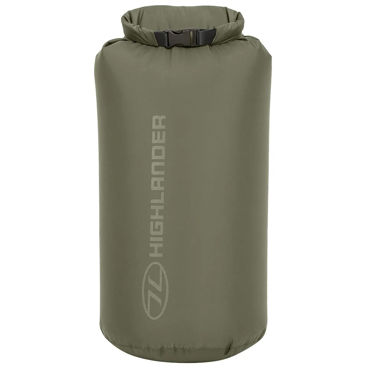 Sacs étanches militaires écossais originaux, 1 à 40 l, avec boucle à dégagement rapide, olive