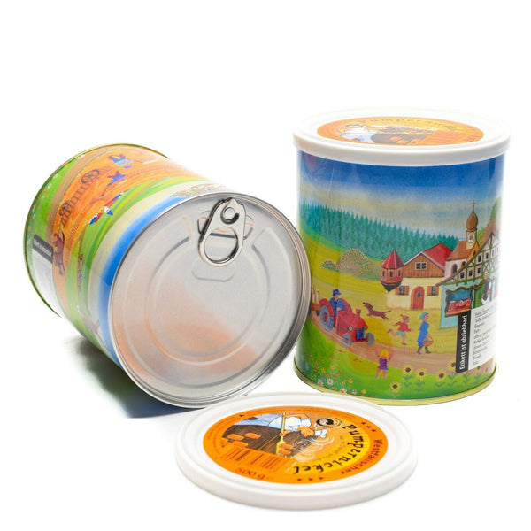 Ration d'urgence, nourriture de survie de l'armée, pain de seigle en conserve, 500 g, préparateur MRE
