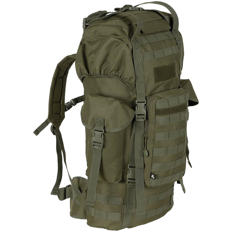Sac à dos tactique de combat de l'armée BW de marque MFH Molle 65L sac de terrain en aluminium pour tige NEUF