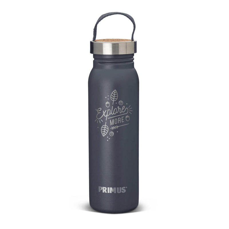 Bouteille d'eau Primus Klunken 700 ml en acier inoxydable léger pour randonnée en plein air