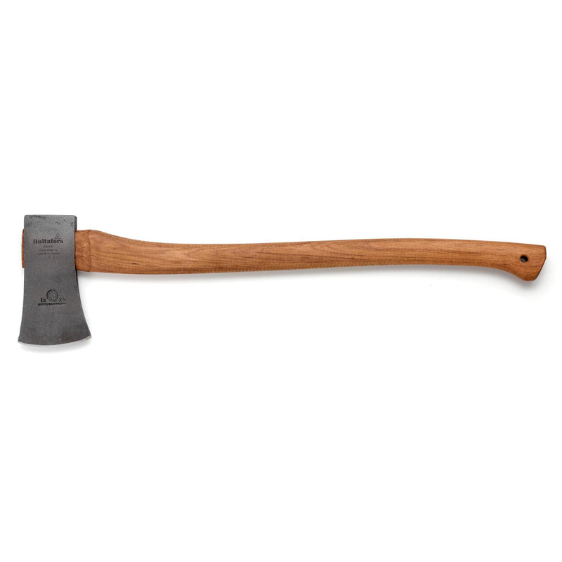HACHE D'ABATTAGE HULTAFORS HY 10-1,2 SV manche en bois de noyer durable hache en acier au carbone
