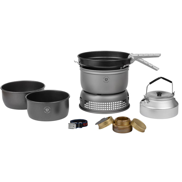 Trangia 1,75L réchaud à essence brûleur à essence batterie de cuisine de randonnée aluminium léger