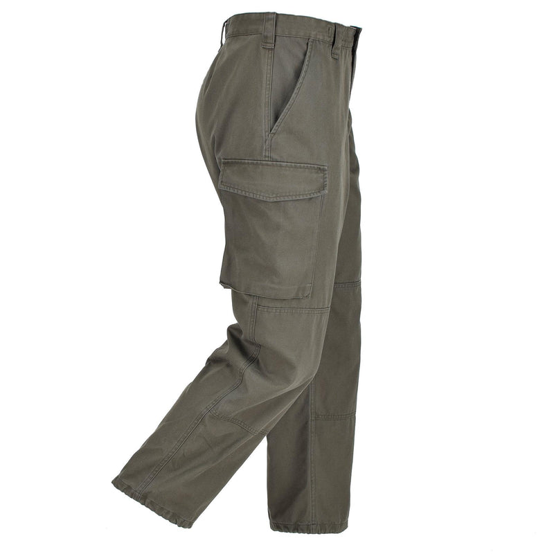 Pantalon de combat militaire autrichien authentique OD Military Pantalon de combat cargo Olive BDU
