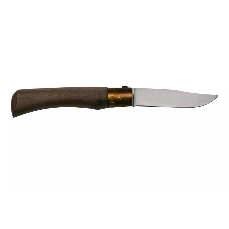 Antonini Old Bear Pocket Knife 7cm Stainless Steel Blade Walnut Wood Handle
