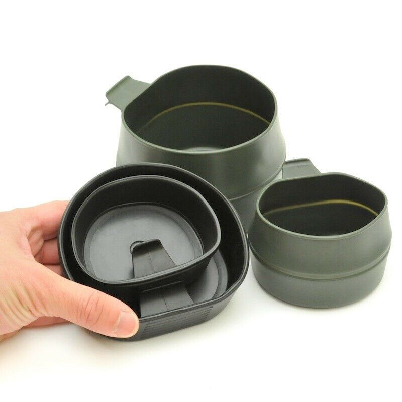 Tasse de camping pliable et pliable de marque Wildo authentique, légère et neuve