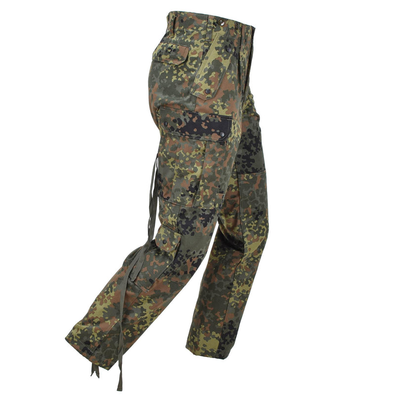 Pantalon BDU Leo Kohler Pantalon de paintball tactique de terrain camouflage flecktarn de la Bundeswehr