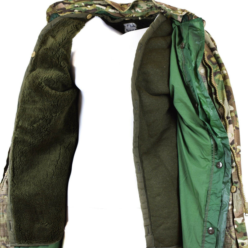 Veste de parka militaire originale de l'armée néerlandaise RIP STOP MULTITARN M65 NEUF