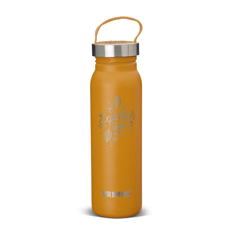 Bouteille d'eau Primus Klunken 700 ml en acier inoxydable léger pour randonnée en plein air