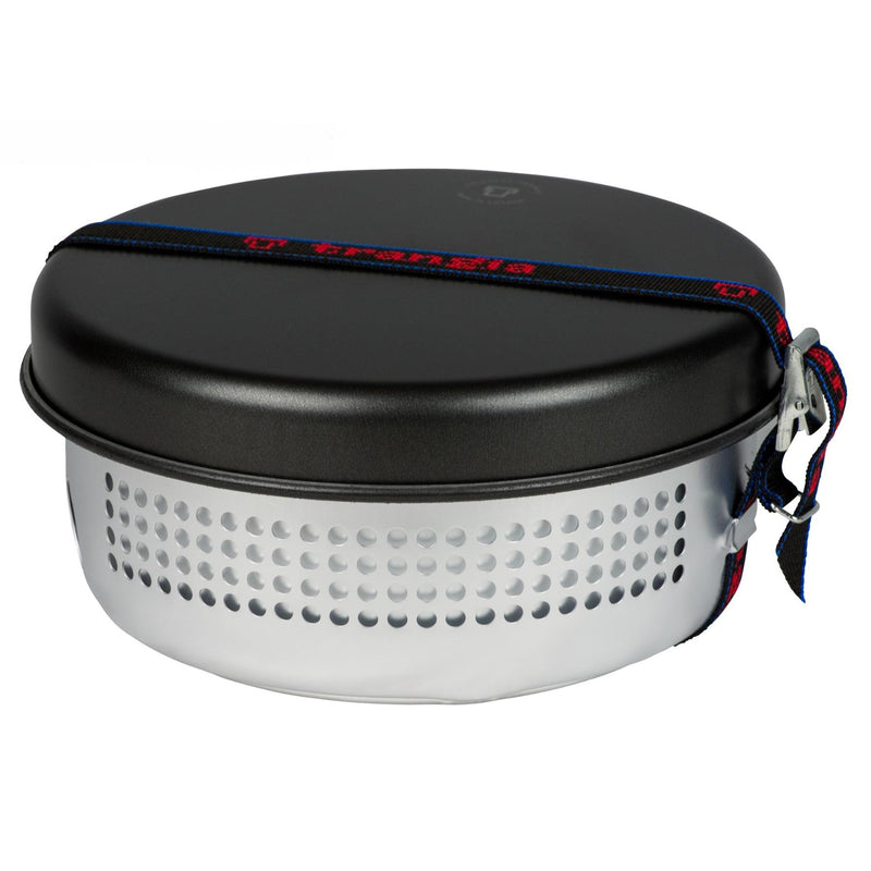 Ensemble de cuisinière pour système de cuisson d'extérieur Trangia avec brûleur à combustible liquide et poêle antiadhésive