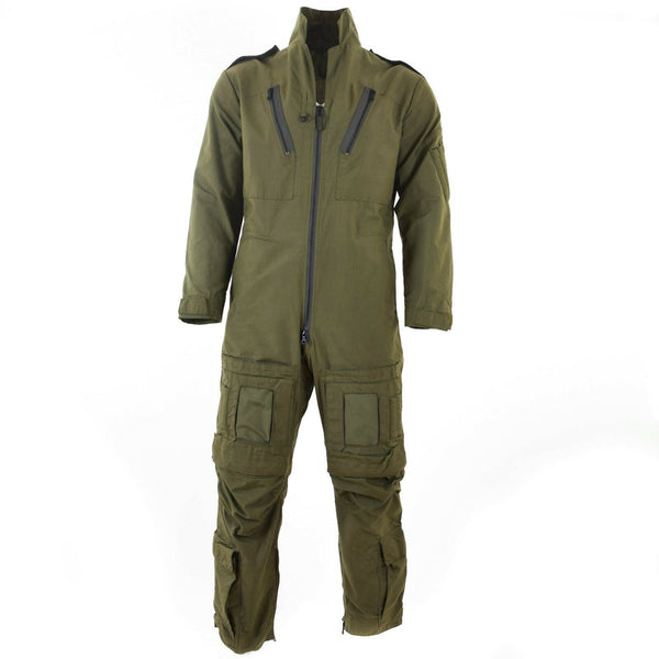 Combinaison de costume en aramide originale de l'armée britannique Aircrew MK 15 RAF OD Green Air Force