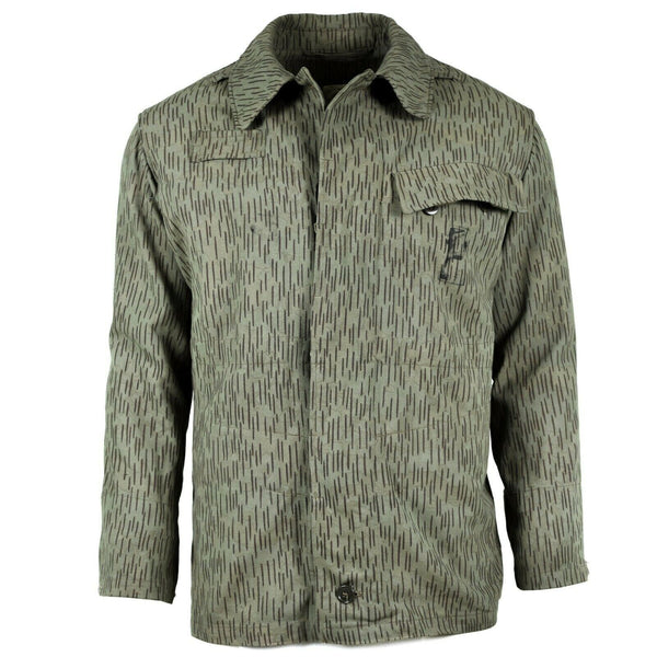 Veste de combat militaire originale de l'armée tchèque M60 Parka camouflage goutte de pluie 