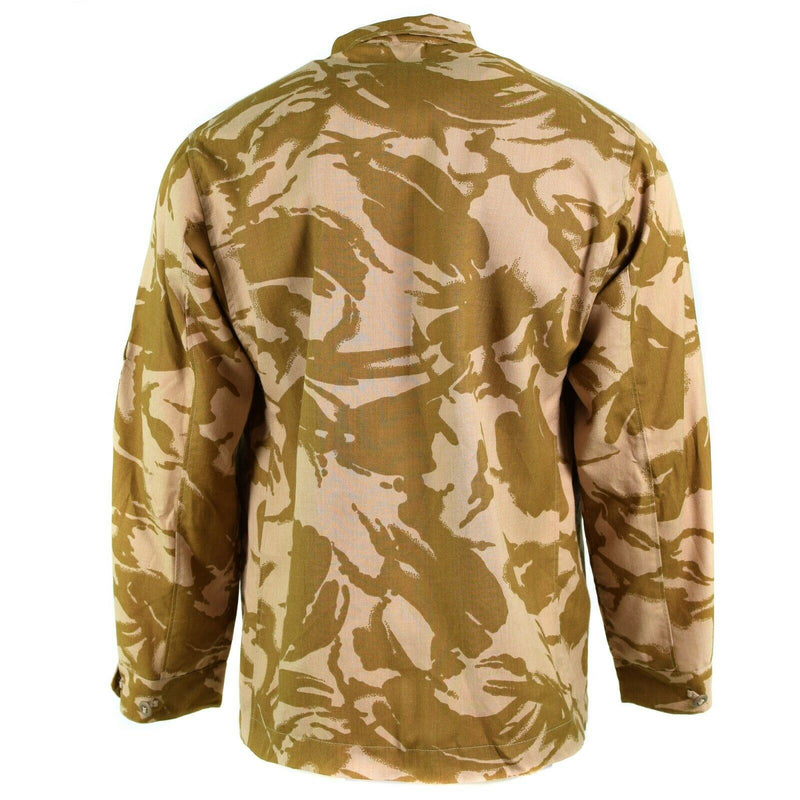 Veste de combat militaire originale de l'armée britannique, camouflage du désert, chemises résistantes au feu