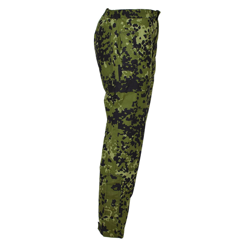 Pantalon de pluie de l'armée danoise d'origine camouflage M84 pantalon de combat tactique imperméable NEUF