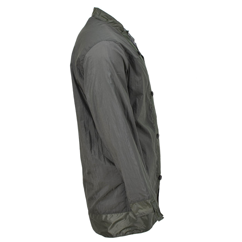 Veste de pluie militaire néerlandaise originale, imperméable, coutures étanchées, combat, olive