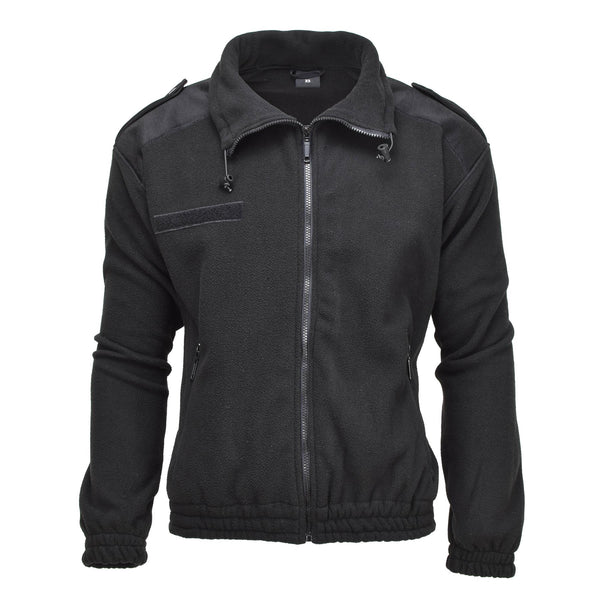 Pull polaire style armée MIL-TEC veste pour temps froid pull de sport noir
