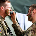 Crème de maquillage en bâton de camouflage de l'armée BCB, peinture pour le visage, camouflage tactique, marron/vert
