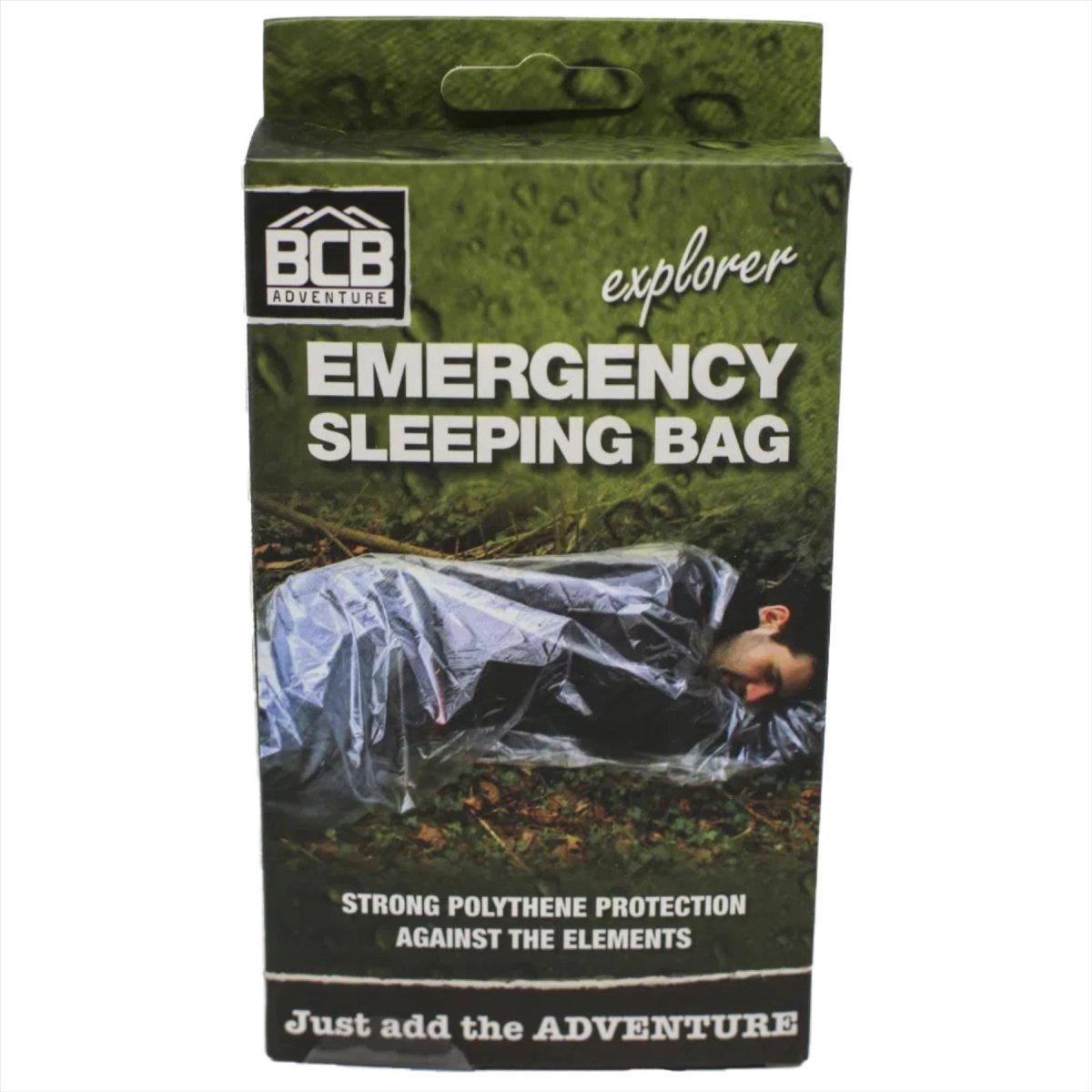 Sac de couchage d'urgence BCB léger retient la chaleur corporelle imperméable coupe-vent