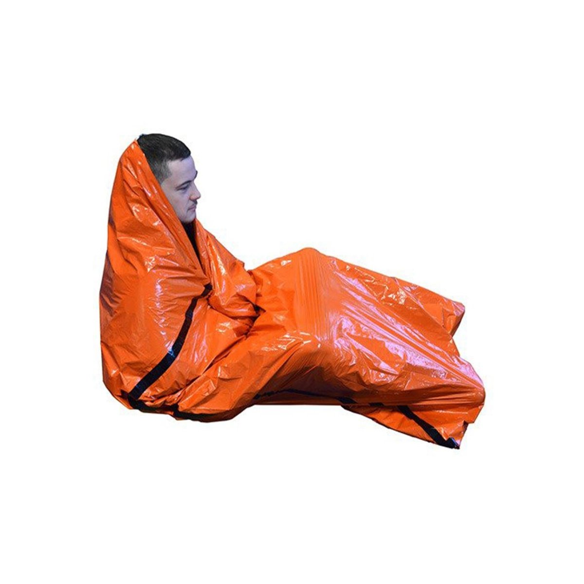 Sac isotherme d'urgence BCB imperméable coupe-vent léger enroulable orange
