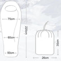 BCB Oren 35 sac de couchage hiver adulte temps froid camping extérieur -14°C Orange