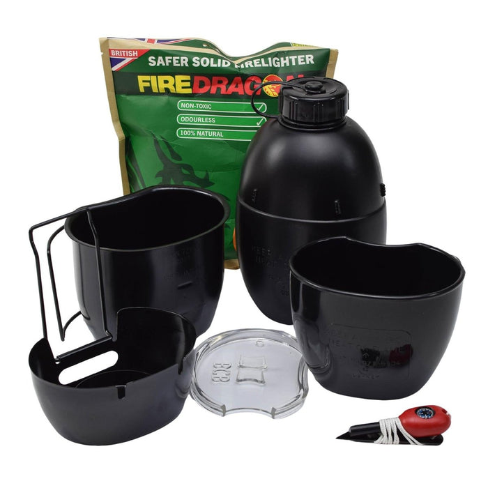 BCB The Crusader système de cuisson réchaud en aluminium ensemble cantine tasse réchaud de camping - GoMilitar