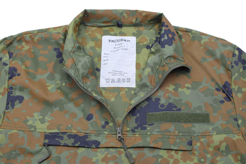 Chemise coupe-vent de marque TACGEAR légère flecktran camouflage ripstop smock camping randonnée