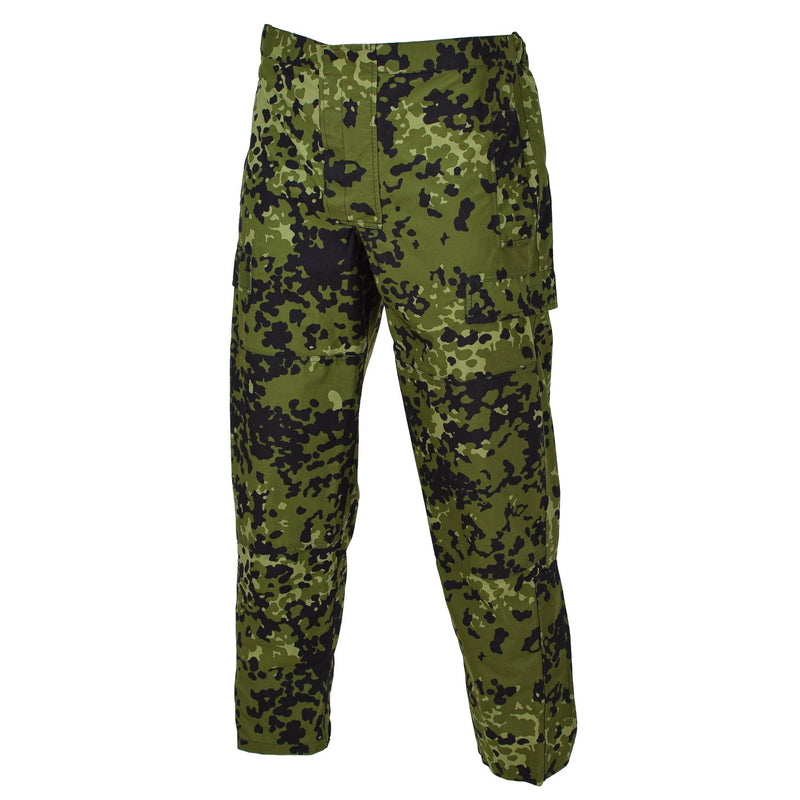 Pantalon de pluie de l'armée danoise d'origine camouflage M84 pantalon de combat tactique imperméable NEUF