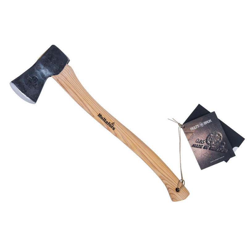 HULTAFORS Ekelund Hache de chasse manche en hickory tête en acier au carbone hache de jardinage