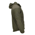 Veste thermique polaire style militaire de marque Blochl à capuche renforcée olive NEUF
