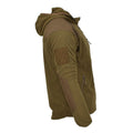 Blochl Brand Veste style militaire à capuche polaire thermique renforcée coyote NEUF