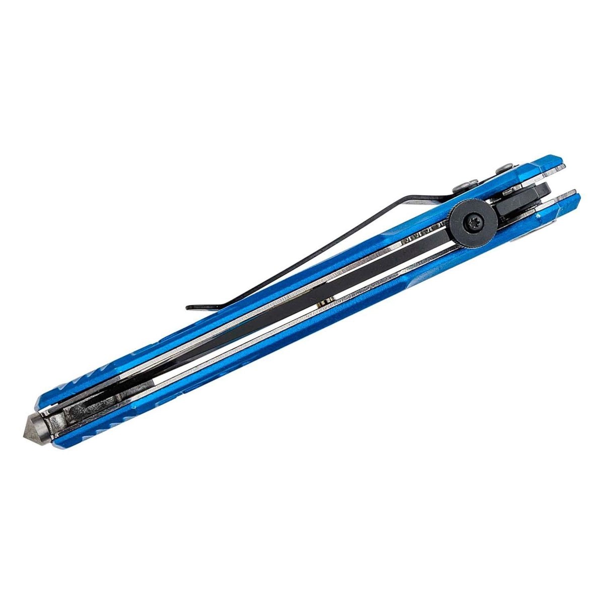 Couteau de poche pliant de marque Boker Air Force Rescue acier 440A manche en aluminium