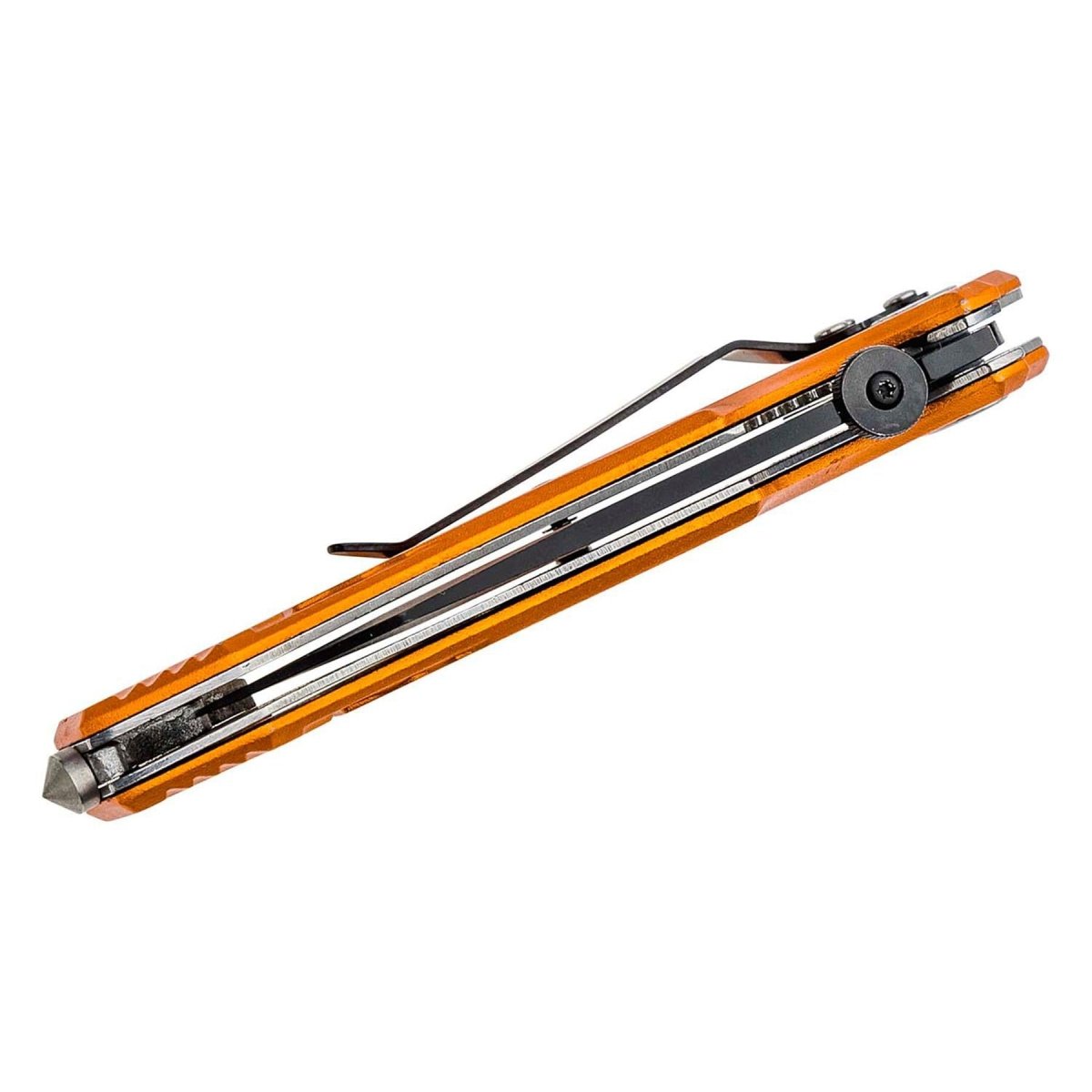 Couteau de poche pliant de marque Boker EMS Rescue en acier inoxydable 440A brise-verre