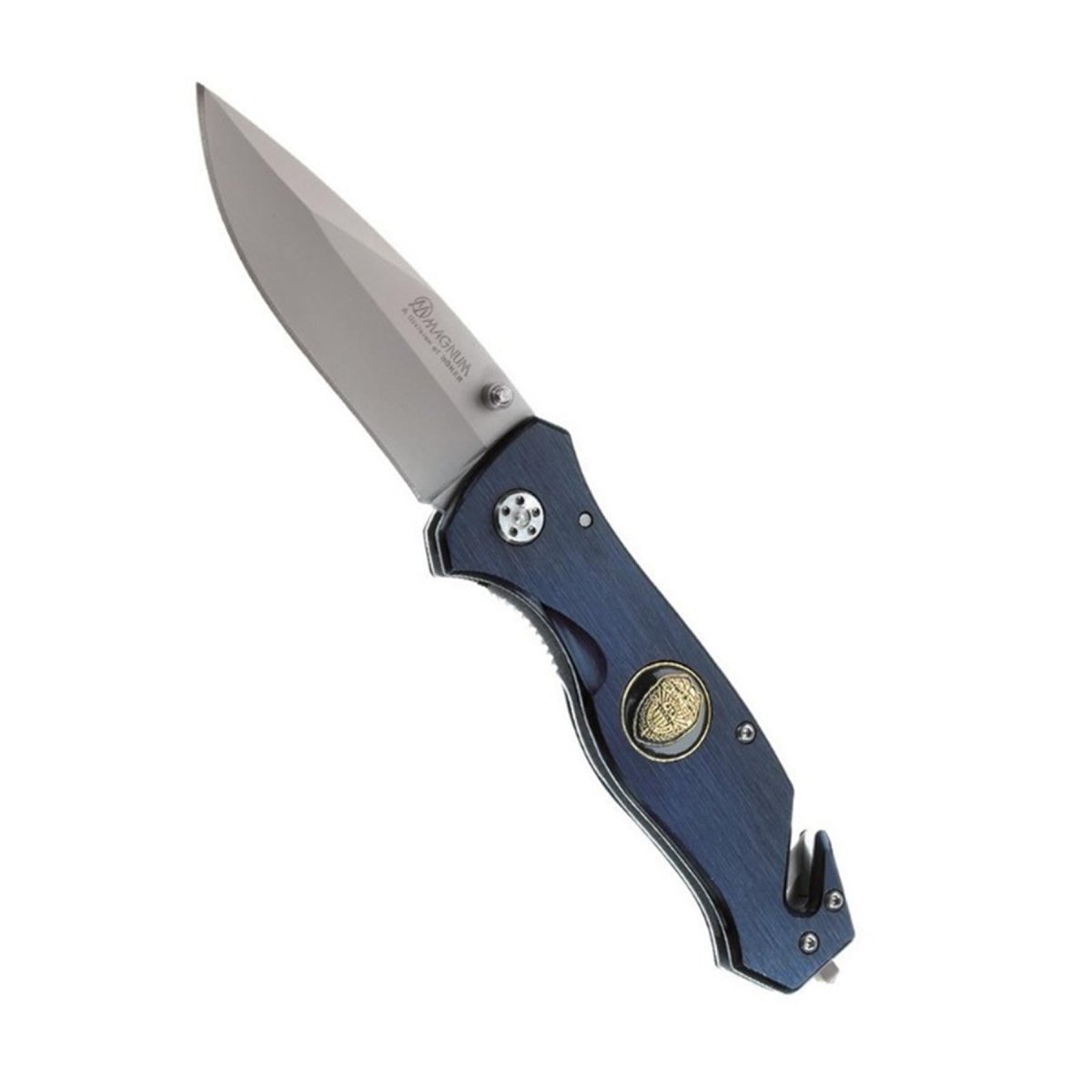 Couteau de poche pliant de marque Boker Law Enforcement acier inoxydable non revêtu 440A