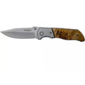 Couteau de poche pliant Boker Brand Forest Ranger manche en bois acier 7Cr17MoV