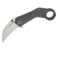 Couteau de poche tactique Boker Magnum Velcon Hawkbill 440C lame en acier manche G10