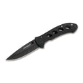 BOKER Shadow Couteau de poche pliant forme goutte d'eau 440A acier inoxydable noir