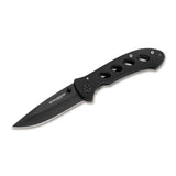 BOKER Shadow Couteau de poche pliant forme goutte d'eau 440A acier inoxydable noir
