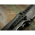 Couteau de poche pliant BOKER Special Forces Tanto 440A acier manche aluminium noir