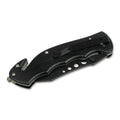 Couteau de poche pliant BOKER Special Forces Tanto 440A acier manche aluminium noir