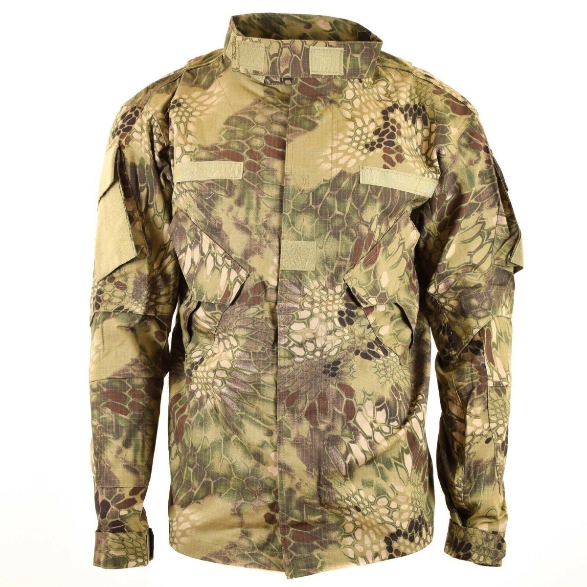 Veste de combat de style militaire de marque Mission Snake FG Camouflage uniforme